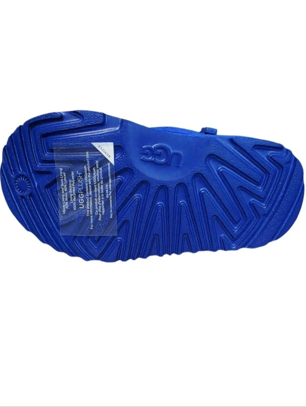 UGG Kids Bright Blue Suede zip up Boot **discontinued color***